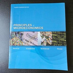 Principles of Microeconomics: 4th Canadian Edition - A4 Paperback‎